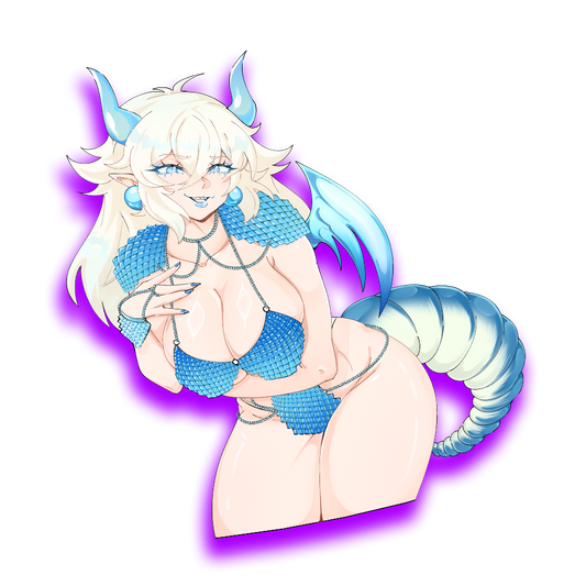 Waifu Blue Eye White Dragon